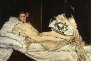 Edouard Manet Olympia painting